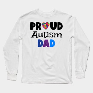 Proud Autism Mom Autism Awareness Gift for Birthday, Mother's Day, Thanksgiving, Christmas Long Sleeve T-Shirt